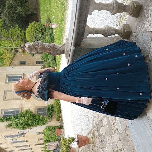 blue sisi dress JULIANNA DRESS
