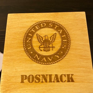 usmc retirment plaque