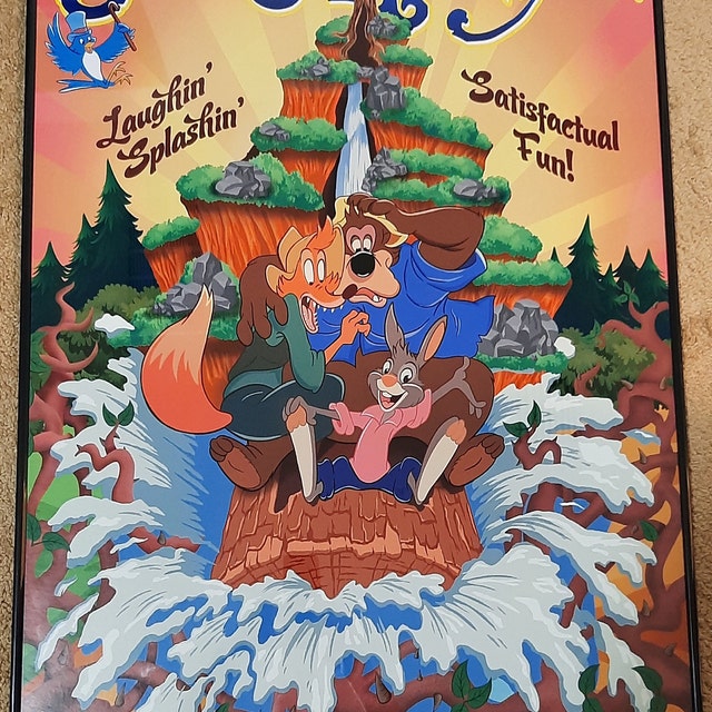 スプラッシュマウンテン 布ポスター スプラッシュ マウンテン ポスター フロンティアランド ポスター