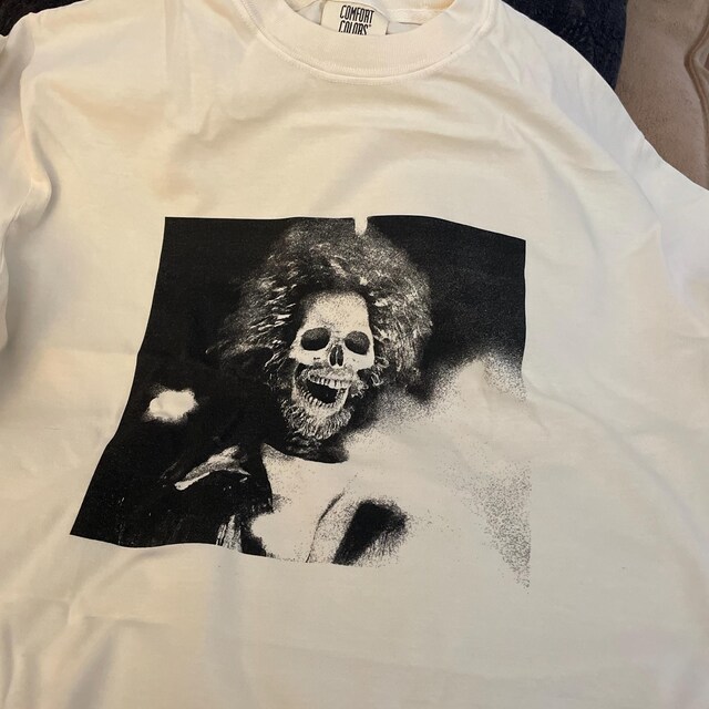 トップス Bmc twinkle skull t ( white ) Comfort Colors® Marv Skeleton Women's Boxy Tee, Slightly