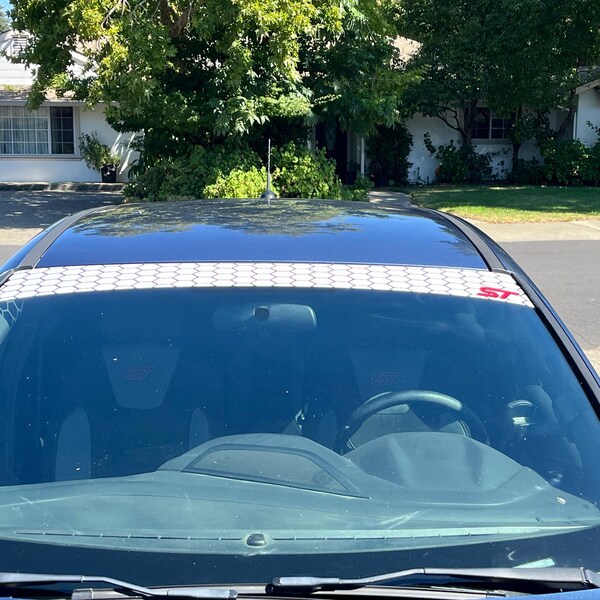 X2 Hexagons Ford Focus Corner Window Sticker, Decal. 2012-2018 - Etsy