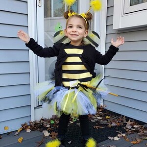 Bumble Bee Tutu Costume Outfit Bumble Bee Halloween Costume - Etsy