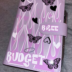 Stitch Personalized A6 Budget Binder With 6 Zipper Envelopes - Etsy