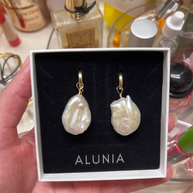 ピアス LESS IS MORE baroque pearl earrings il_fullxfull.