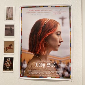レア B2大 ポスター　LADY BiRD feat.ソンイ Lady Bird Poster, Movie Print, Wall Art, Gift for Film Fans - Etsy