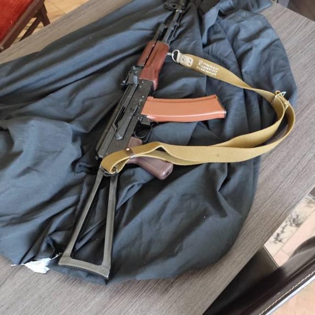 ソ連軍 AK/SKS/SVD キャリングスリングベルト キャンバス ソビエト軍