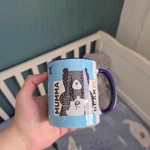 Mumma Bear mug — customer photo by Myles