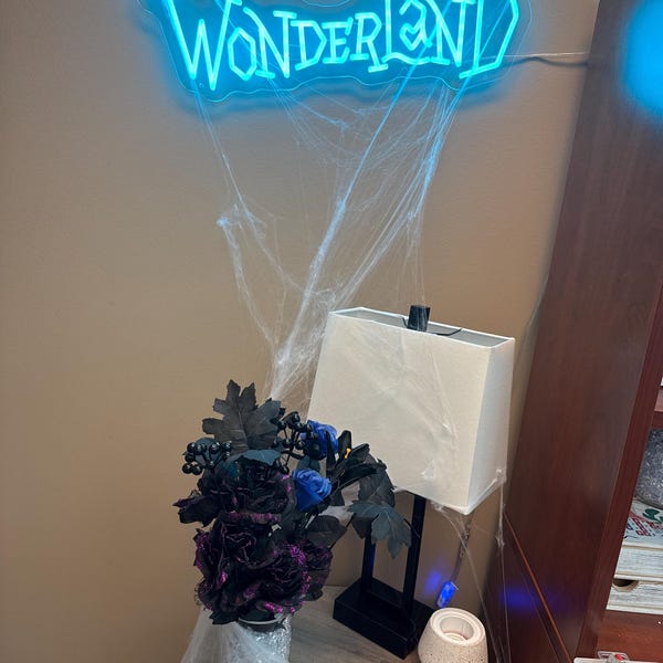 Baseball Neon Sign LED Wall Decor - Dimmable Sports Light For Room, Bar & Man Cave