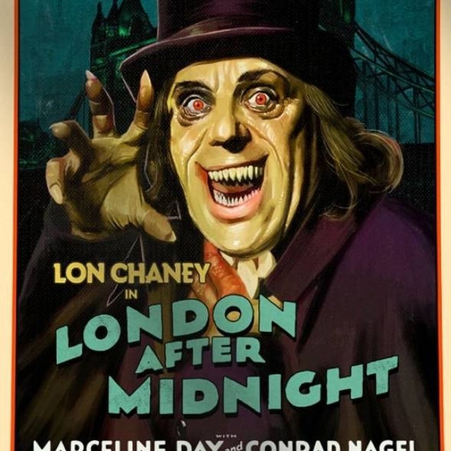 ロンドン・アフター・ミッドナイトのポスター：ロン・チェイニー