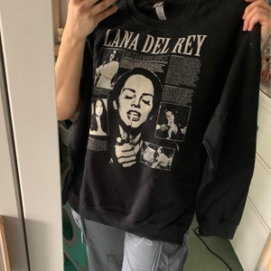 Lana Del Rey SHIRT, Vintage LANA Del Rey Merch, Oversized Shirt Lana ...