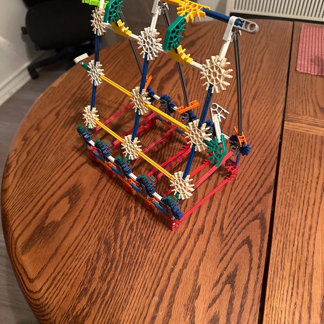 100 KNEX Green Rods 3/4" Short Small Standard Replacement Parts - Foto 11