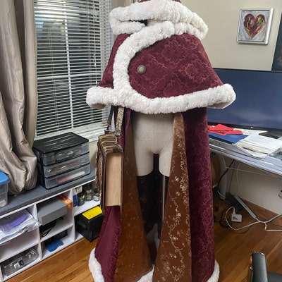 Imperial Scholar Full Circle Cloak Cosplay Sewing Pattern - Etsy