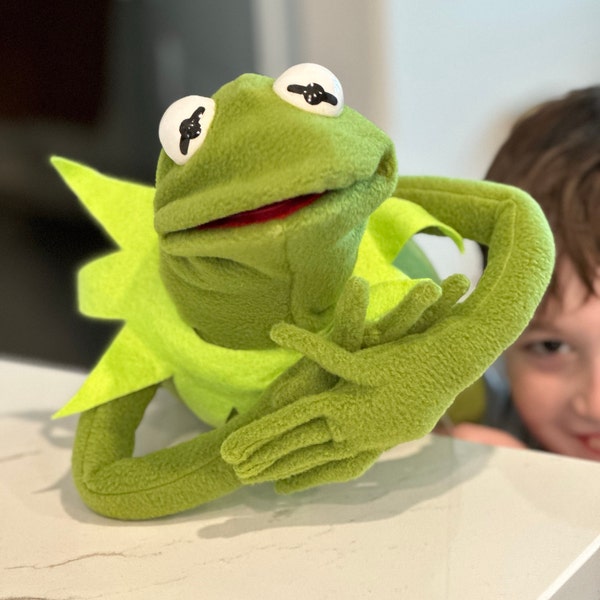 Kermit Rods Kermit’s Cousin Professional Hand and Rod Puppet Replica - Etsy