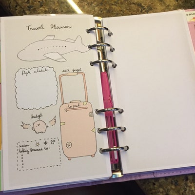 Fun Hand-drawn Movies and Series Tracker Cute A5 Printable Movies, TV ...