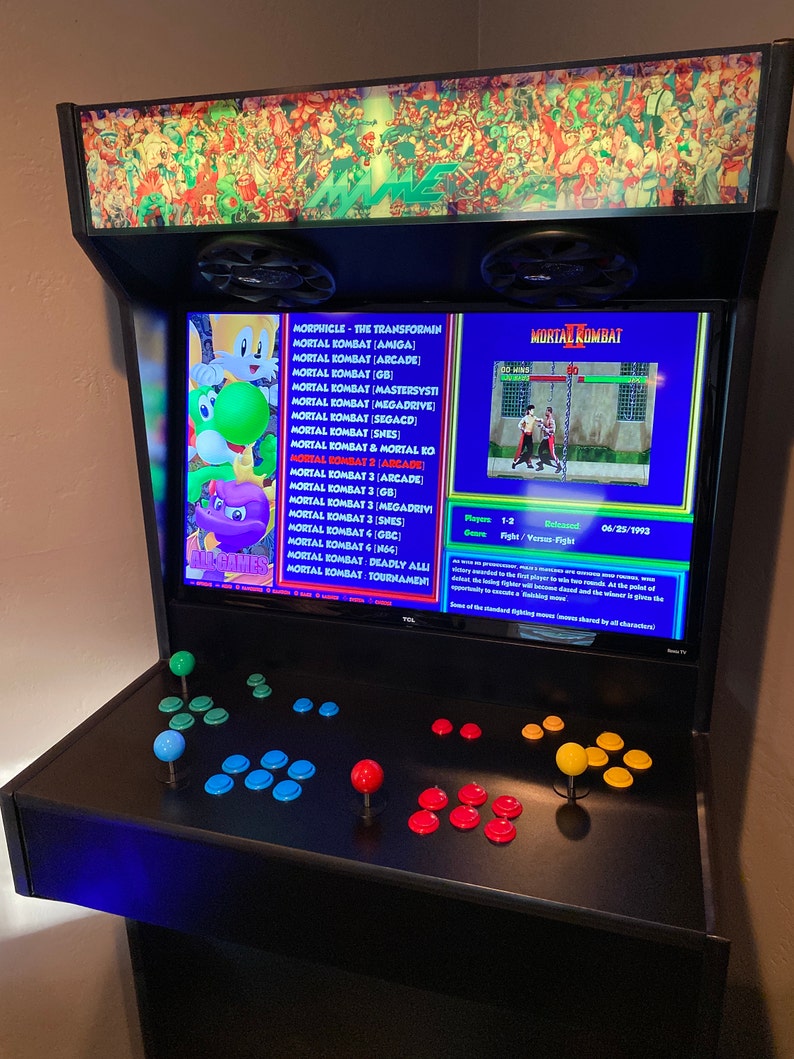 Arcade setup shared by Brady