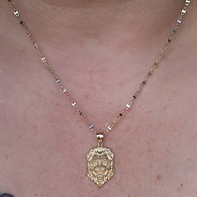 Ciondolo Medaglia Unisex Madonna Con Bambino In Oro Giallo