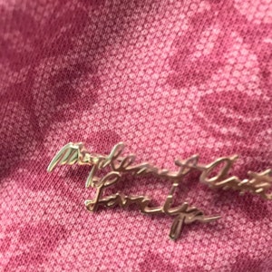Custom Handwriting Pin Personalized Signature Brooch | Etsy