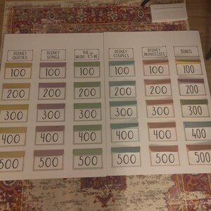 Printable Baby Shower Jeopardy. Free Baby Predictions and - Etsy