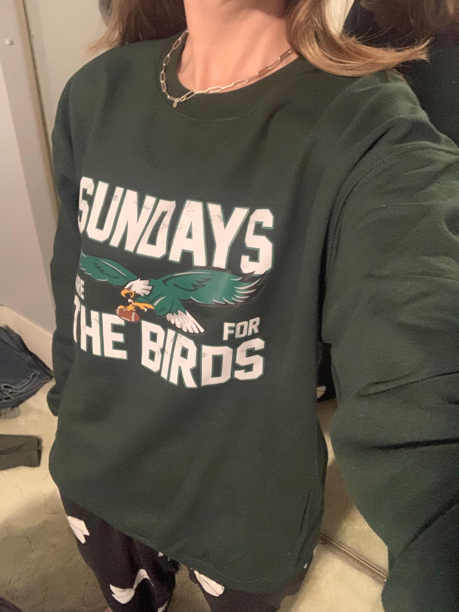 Philadelphia Football Sweatshirt,Sundays are for the Birds,Bird Gang Football sunday,Philadelphia Eagls Sweatshirt,Philadelphia Eagls Shirt