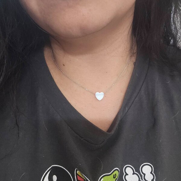 Opal Moon Bloom Necklace