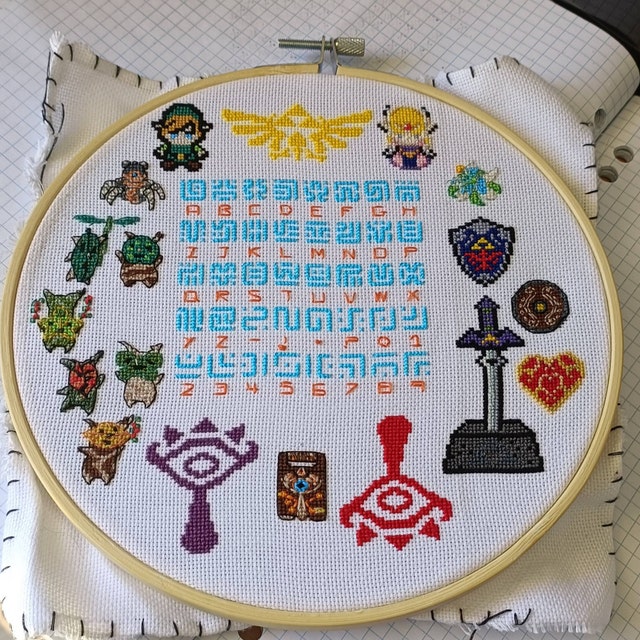 Zelda: Botw Minis - Cross Stitch Pattern - Etsy