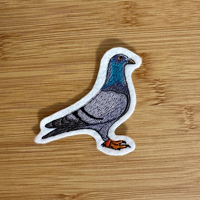 鳩の刺繍デザイン、鳥好きの方へのギフト（デジタルファイル） - Etsy 日本