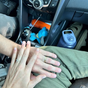 April added a photo of their purchase