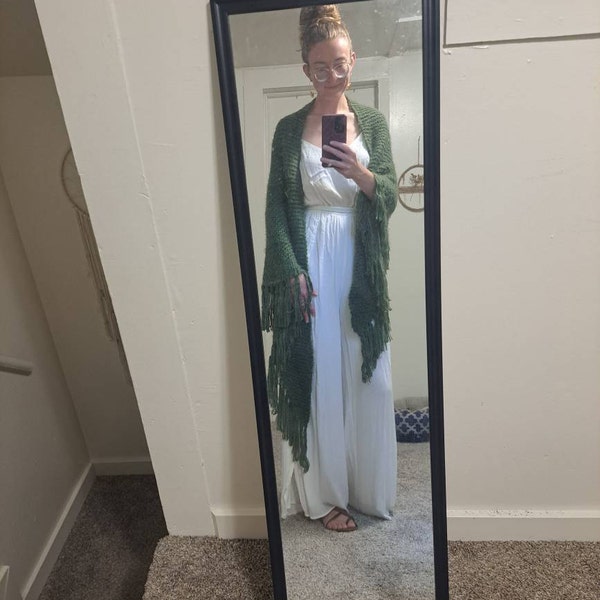 dusty rose wedding shawl