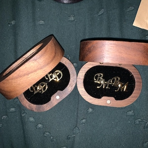 Custom Groomsmen Cufflinks, Groomsmen Gifts, Personalized Initial Cufflinks for Men, Best Man Gifts, Groomsmen Proposal, Cufflinks for Groom