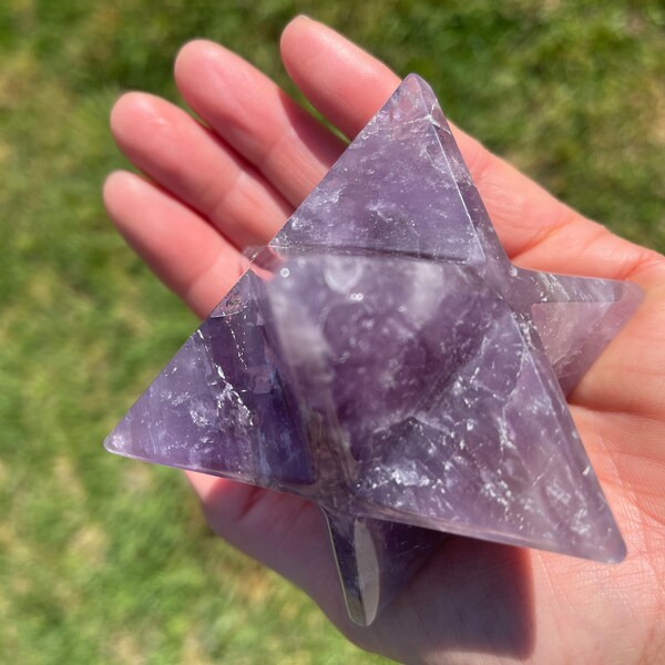 Ornement En Améthyste Brute Et Quartz Auto-guéri - Déco Bohème Cristaux - Lost Science Crystals