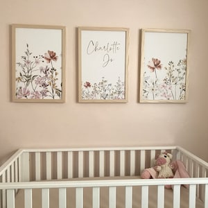Girl Nursery Wall Decor Girl Nursery Quote Girl Room Wall Art Hold Her ...