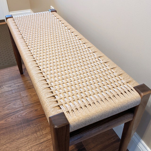 Danish Cord Bench for Two - week 6 — Philadelphia Furniture Workshop