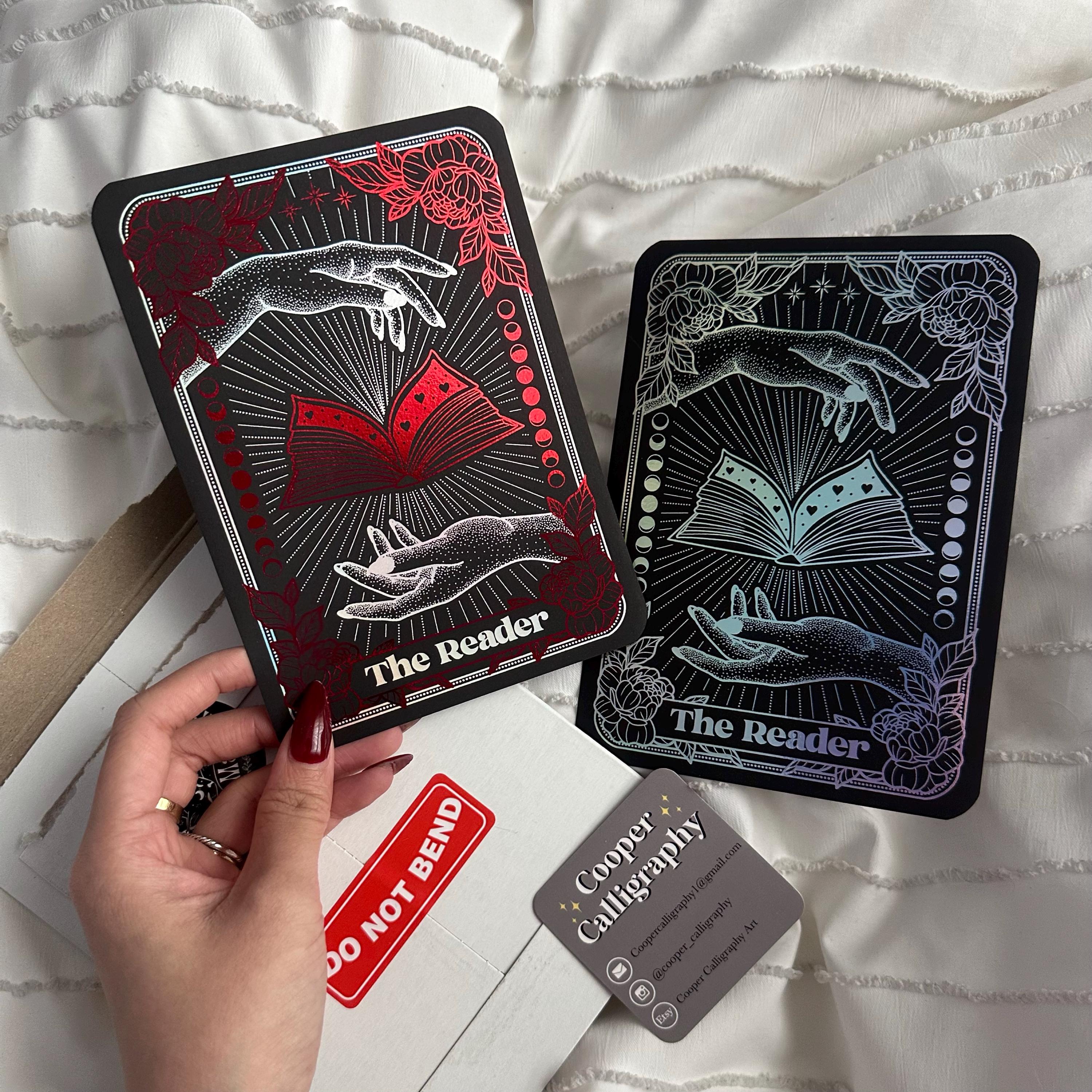 The Reader Tarot Card Kindle Paperwhite Clear Case Insert
