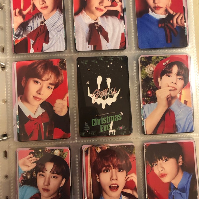 Stray Kids SKZ Christmas Evel Photocards -preorder - Etsy