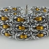 Chain Maille Tutorial Captured Beads Bracelet - Etsy Canada