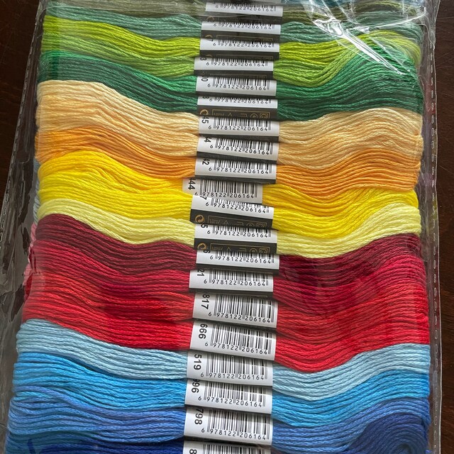Embroidery Thread Skeins, Ebmroidery Floss, Cross Stitch Floss