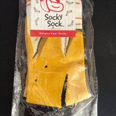 Banana Peel Socks - Etsy