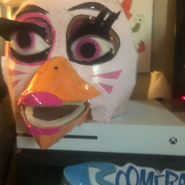 Chica Furry Full Wearable Head Template for EVA Foam (PDO/PDF) - Etsy