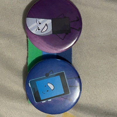 Inanimate Insanity Object Show Button Pins Fanart OSC - Etsy