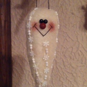 Snowcicle!  Snowflake Ornament main image 1