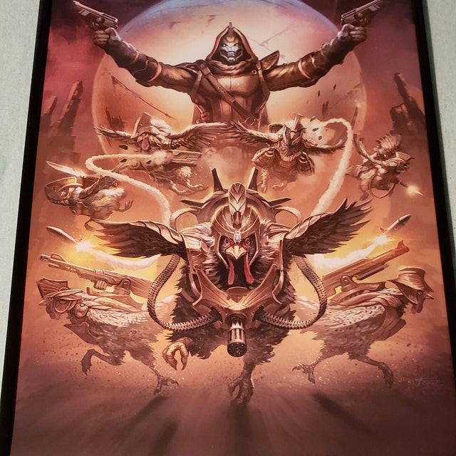 DESTINY - Cayde-6 Chicken Raid - Etsy