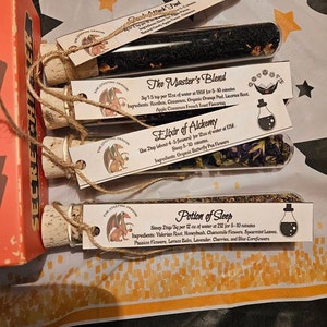 D&D Tea Variety Pack Potion Tube Sampler Loose Leaf Tea Gift - Etsy