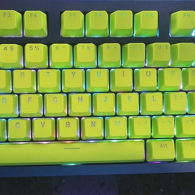 キーボード Maxkey Lime Keycap Set Maxkey Lime Keycap Set