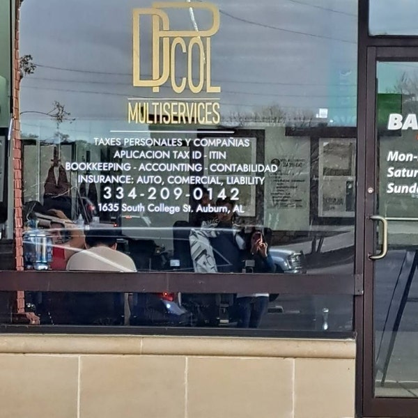 Custom Business Decal - Storefront Logo - Personalized Vinyl Lettering ...