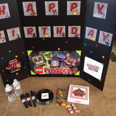 Five Night's at Freddy's Happy Birthday Banner Printable Can Be ...