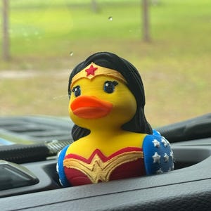 Amazon Warrior-inspired Jeep Duck - Heroic Ducking Accessory