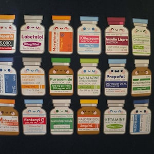 Medication Vial Sweatshirt for Pharmacy Techs, Pharmacists, Nurses, Nursing Students, Medical, Doctor, CPhT Cute Healthcare Stocking Stuffer