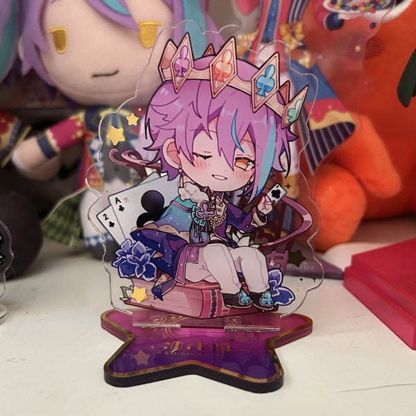Project Sekai: Kamishiro Rui Gold Foil Standee (king of Clubs) - Etsy