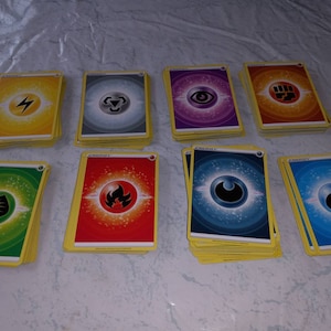 Pokemon Energy Card Lot (200 Cards) - Etsy
