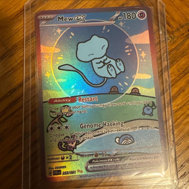 Shining Bubble Mew Ex Palden Fates Holo PROXY Pokémon Card - Etsy